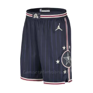 Shorts de Baloncesto Eastern Conference All-Star 2024 Swingman Navy Shorts de Baloncesto Eastern Conference All-Star 2024 Swingman Navy
