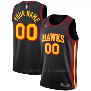 Camiseta de Baloncesto Atlanta Hawks Statement Edition Swingman 2023/24 Negro Camiseta de Baloncesto Atlanta Hawks Statement Edition Swingman 2023/24 Negro