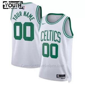 Camiseta de Baloncesto Boston Celtics Association Edition Swingman 2023/24 Niños Blanco Camiseta de Baloncesto Boston Celtics Association Edition Swingman 2023/24 Niños Blanco