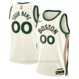 Camiseta de Baloncesto Boston Celtics City Edition Swingman 2023/24 Blanco Camiseta de Baloncesto Boston Celtics City Edition Swingman 2023/24 Blanco