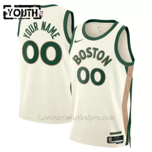 Camiseta de Baloncesto Boston Celtics City Edition Swingman 2023/24 Niños Blanco Camiseta de Baloncesto Boston Celtics City Edition Swingman 2023/24 Niños Blanco