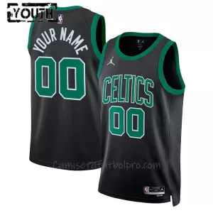 Camiseta de Baloncesto Boston Celtics Statement Edition Swingman 2023/24 Niños Negro Camiseta de Baloncesto Boston Celtics Statement Edition Swingman 2023/24 Niños Negro