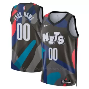 Camiseta de Baloncesto Brooklyn Nets City Edition Swingman 2023/24 Negro Camiseta de Baloncesto Brooklyn Nets City Edition Swingman 2023/24 Negro