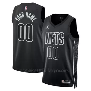 Camiseta de Baloncesto Brooklyn Nets Statement Edition Swingman 2023/24 Negro Camiseta de Baloncesto Brooklyn Nets Statement Edition Swingman 2023/24 Negro