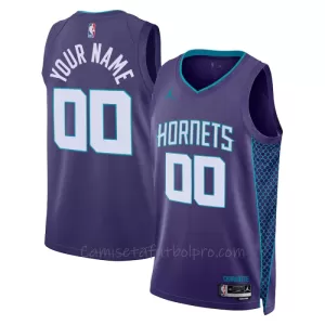 Camiseta de Baloncesto Charlotte Hornets Statement Edition Swingman 2023/24 Morado Camiseta de Baloncesto Charlotte Hornets Statement Edition Swingman 2023/24 Morado