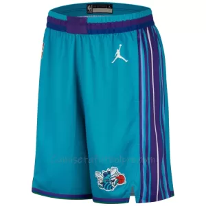 Shorts de Baloncesto Charlotte Hornets Classic Edition Swingman Teal