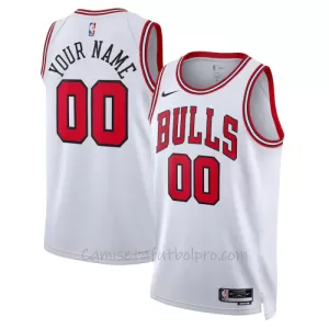 Camiseta de Baloncesto Chicago Bulls Association Edition Swingman 2023/24 Blanco Camiseta de Baloncesto Chicago Bulls Association Edition Swingman 2023/24 Blanco
