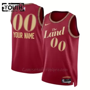 Camiseta de Baloncesto Cleveland Cavaliers City Edition Swingman 2023/24 Niños Camiseta de Baloncesto Cleveland Cavaliers City Edition Swingman 2023/24 Niños