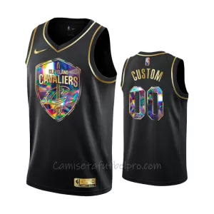 Camiseta de Baloncesto Cleveland Cavaliers Diamond Edition Swingman Negro Camiseta de Baloncesto Cleveland Cavaliers Diamond Edition Swingman Negro