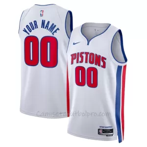 Camiseta de Baloncesto Detroit Pistons Association Edition Swingman 2023/24 Blanco Camiseta de Baloncesto Detroit Pistons Association Edition Swingman 2023/24 Blanco