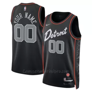 Camiseta de Baloncesto Detroit Pistons City Edition Swingman 2023/24 Negro Camiseta de Baloncesto Detroit Pistons City Edition Swingman 2023/24 Negro