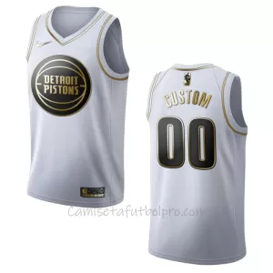 Camiseta de Baloncesto Detroit Pistons Golden Edition Swingman 2023/24 Blanco Camiseta de Baloncesto Detroit Pistons Golden Edition Swingman 2023/24 Blanco