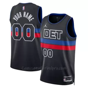 Camiseta de Baloncesto Detroit Pistons Statement Edition Swingman 2023/24 Negro Camiseta de Baloncesto Detroit Pistons Statement Edition Swingman 2023/24 Negro