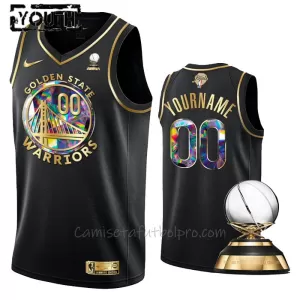 Camiseta de Baloncesto Golden State Warriors Diamond Edition Swingman Niños Negro Camiseta de Baloncesto Golden State Warriors Diamond Edition Swingman Niños Negro