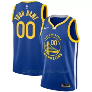 Camiseta de Baloncesto Golden State Warriors Icon Edition Swingman 2023/24 Azul Camiseta de Baloncesto Golden State Warriors Icon Edition Swingman 2023/24 Azul