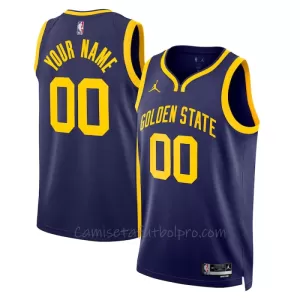 Camiseta de Baloncesto Golden State Warriors Statement Edition Swingman 2023/24 Navy Camiseta de Baloncesto Golden State Warriors Statement Edition Swingman 2023/24 Navy