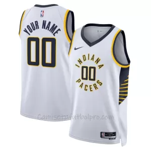 Camiseta de Baloncesto Indiana Pacers Association Edition Swingman 2023/24 Blanco Camiseta de Baloncesto Indiana Pacers Association Edition Swingman 2023/24 Blanco