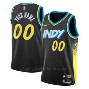 Camiseta de Baloncesto Indiana Pacers City Edition Swingman 2023/24 Negro Camiseta de Baloncesto Indiana Pacers City Edition Swingman 2023/24 Negro