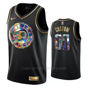 Camiseta de Baloncesto Indiana Pacers Diamond Edition Swingman 2023/24 Negro Camiseta de Baloncesto Indiana Pacers Diamond Edition Swingman 2023/24 Negro