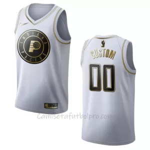 Camiseta de Baloncesto Indiana Pacers Golden Edition Swingman 2023/24 Blanco Camiseta de Baloncesto Indiana Pacers Golden Edition Swingman 2023/24 Blanco