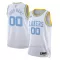 Camiseta de Baloncesto Los Angeles Lakers Classic Edition Swingman Blanco