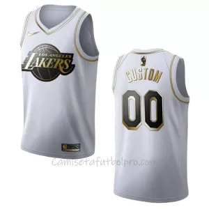 Camiseta de Baloncesto Los Angeles Lakers Golden Edition Swingman Blanco Camiseta de Baloncesto Los Angeles Lakers Golden Edition Swingman Blanco