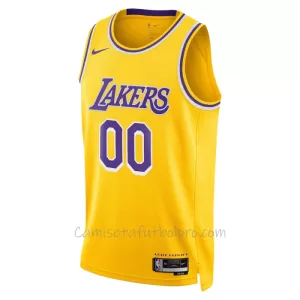 Camiseta de Baloncesto Los Angeles Lakers Icon Edition Swingman 2023/24 Amarillo