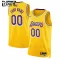 Camiseta de Baloncesto Los Angeles Lakers Icon Edition Swingman 2023/24 Niños Amarillo