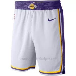 Shorts de Baloncesto Los Angeles Lakers Association Edition Swingman Shorts de Baloncesto Los Angeles Lakers Association Edition Swingman