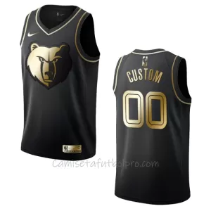 Camiseta de Baloncesto Memphis Grizzlies Golden Edition Swingman Negro Camiseta de Baloncesto Memphis Grizzlies Golden Edition Swingman Negro
