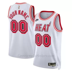 Camiseta de Baloncesto Miami Heat Classic Edition Swingman Blanco Camiseta de Baloncesto Miami Heat Classic Edition Swingman Blanco