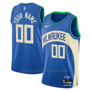 Camiseta de Baloncesto Milwaukee Bucks City Edition Swingman 2023/24 Camiseta de Baloncesto Milwaukee Bucks City Edition Swingman 2023/24