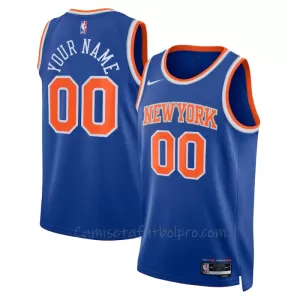 Camiseta de Baloncesto New York Knicks Icon Edition Swingman 2023/24 Azul Camiseta de Baloncesto New York Knicks Icon Edition Swingman 2023/24 Azul