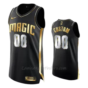 Camiseta de Baloncesto Orlando Magic Golden Edition Swingman Negro Camiseta de Baloncesto Orlando Magic Golden Edition Swingman Negro