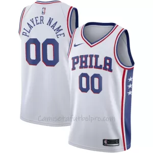 Camiseta de Baloncesto Philadelphia 76ers Association Edition Swingman 2023/24 Blanco Camiseta de Baloncesto Philadelphia 76ers Association Edition Swingman 2023/24 Blanco