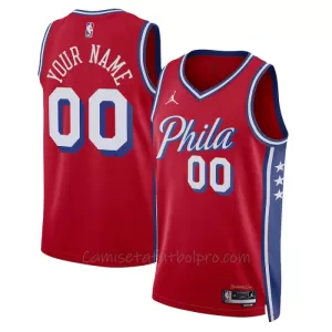 Camiseta de Baloncesto Philadelphia 76ers Statement Edition Swingman 2023/24 Rojo Camiseta de Baloncesto Philadelphia 76ers Statement Edition Swingman 2023/24 Rojo