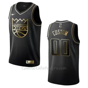 Camiseta de Baloncesto Sacramento Kings Golden Edition Swingman Negro Camiseta de Baloncesto Sacramento Kings Golden Edition Swingman Negro