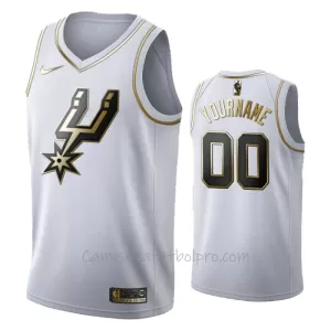Camiseta de Baloncesto San Antonio Spurs Golden Edition Swingman Blanco Camiseta de Baloncesto San Antonio Spurs Golden Edition Swingman Blanco