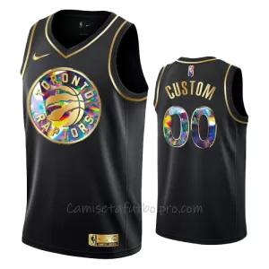 Camiseta de Baloncesto Toronto Raptors Diamond Edition Swingman Negro Camiseta de Baloncesto Toronto Raptors Diamond Edition Swingman Negro