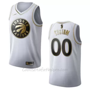 Camiseta de Baloncesto Toronto Raptors Golden Edition Swingman Blanco Camiseta de Baloncesto Toronto Raptors Golden Edition Swingman Blanco