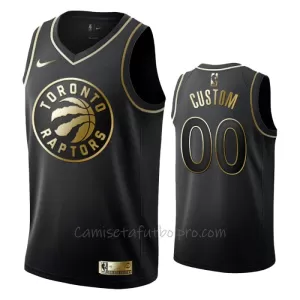 Camiseta de Baloncesto Toronto Raptors Golden Edition Swingman Negro Camiseta de Baloncesto Toronto Raptors Golden Edition Swingman Negro