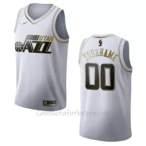 Camiseta de Baloncesto Utah Jazz Golden Edition Swingman Blanco