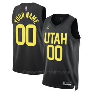 Camiseta de Baloncesto Utah Jazz Statement Edition Swingman 2023/24 Negro