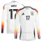 Camiseta Alemania Florian Wirtz 17 Hombre 1ª Equipación Eurocopa 2024 Manga Larga