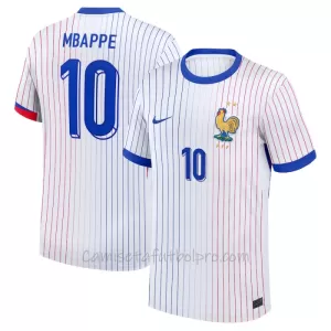 Camiseta Francia Kylian Mbappé 10 Hombre 2ª Equipación Eurocopa 2024