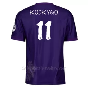 Camiseta Real Madrid Rodrygo Goes 11 Hombre 4ª Equipación 23/24 Camiseta Real Madrid Rodrygo Goes 11 Hombre 4ª Equipación 23/24
