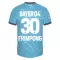 Camiseta Bayer 04 Leverkusen Jeremie Frimpong 30 Hombre 3ª Equipación 23/24