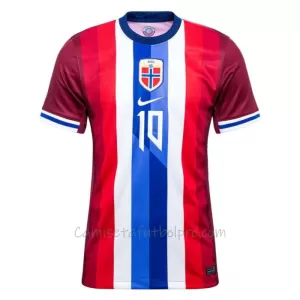 Camiseta Noruega Martin Ødegaard 10 Hombre 1ª Equipación 2024