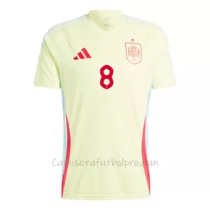 Camiseta España Fabian Ruiz 8 Hombre 2ª Equipación Eurocopa 2024