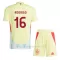 Camiseta España Rodrigo Hernández 16 Niños 2ª Equipación Eurocopa 2024